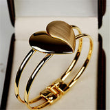 Luxurious Double Heart Bracelet